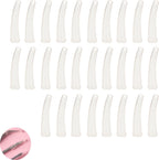 110 Pack Precision Tweezers Point Protector Lash Tweezers Tip Cover Cap for Eyelash Extension Tweezers Curved Pointed Craft Tweezers Stainless Steel Sharp Pointed Tweezer with Curved Tips