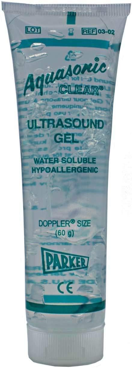 Parker Labs Aquasonic Clear Ultrasound Gel, 60g Tube, Each