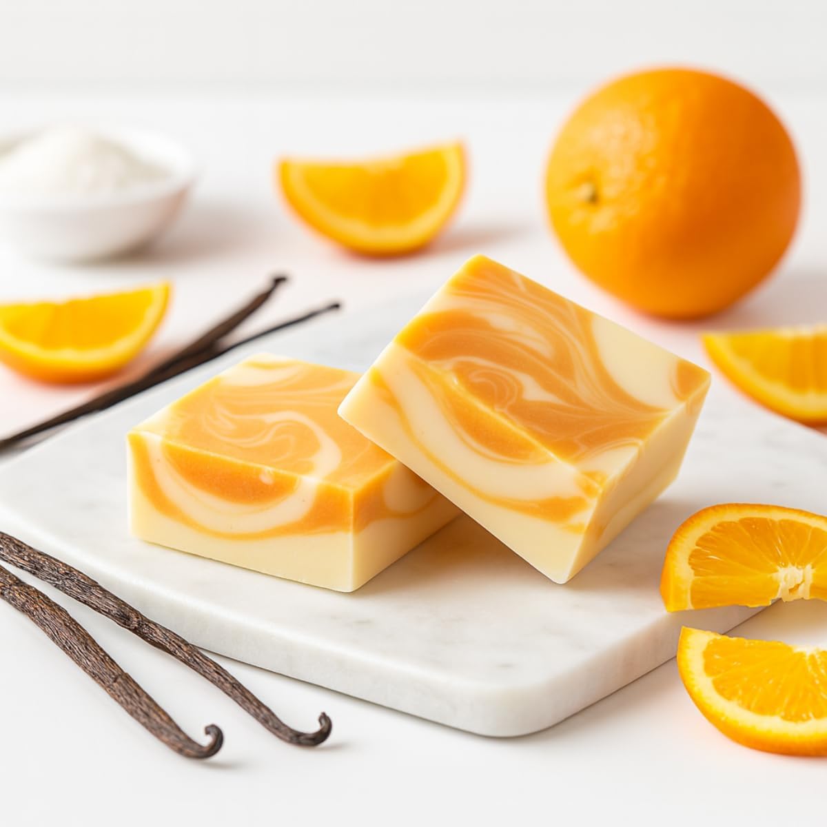 June Street Market Gourmet Sugar Free Fudge, Made with Real Butter, 6 oz. (Orange Cream)