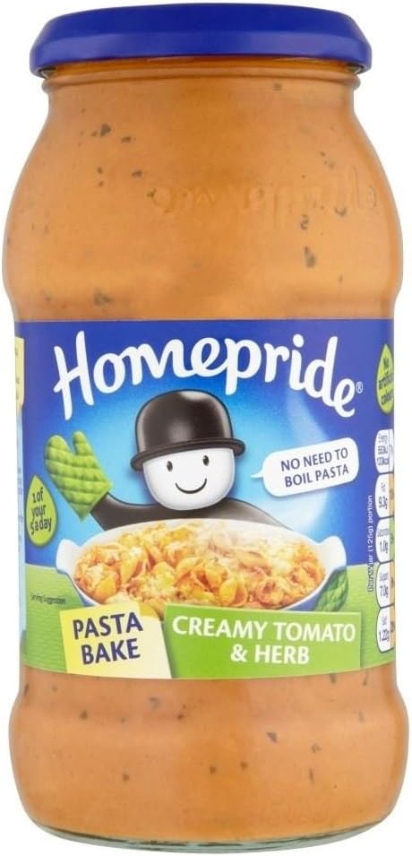 Homepride Pasta Bake - Creamy Tomato & Herb (500g) - Pack of 2