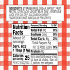 Smucker's Low Sugar Strawberry Reduced Sugar Preserves, 15.5 Ounces