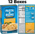 Pasta Roni, Four Cheese Corkscrew Pasta, 6oz Boxes (12 Pack)