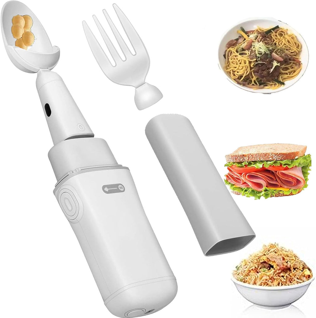 Smart Anti-Shake Spoon, Anti-Shake Eating Aid for The Elderly, Anti-Shake Eating Spoon, Suitable for Patients with Myasthenia Gravis and Arthritis