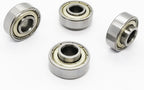 Wheelchair Caster Bearings,Wheelchair Front Wheel Bearings,Transport Chairs,Rollator,Wheelchair Universal Replacement Parts,ID8.0*OD22*T11mm,Compatible with 8.0MM(5/16") Wheel axles,STDS1011,(4pcs)