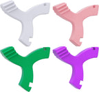 Chewies for Invisalign Aligner, DLENP 4 PCS Y-Shaped Chewies for Aligner Trays Seater Orthodontic Munchies for Invisalign (Unflavored,Strawberry, Mint, Grape)