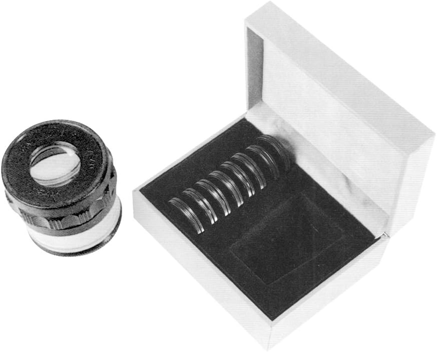 10X Pocket Optical Comparator with 8 RETICLES (8902-0041)