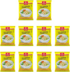 VIFON Chicken Flavor Instant Porridge - 10 Packs Vietnamese Chao Ga Congee Rice Porridge - Vegan, Gluten Free & Halal Instant Breakfast - Quick and Easy to Make Rice Soup Meal