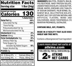 Atkins Endulge Caramel Nut Chew Bar, Low Sugar Snack, Dessert Bar, High Fiber Bar 1g Sugar, 10 Count