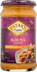 Patak's Korma Curry Cooking Sauce Mild 15 oz