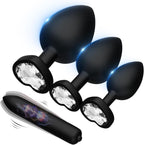 Couple Adult Toy Portable Butt Jewelry for Indoor Outdoor Play Anales Expanding Training Plug Sunglasses (Transparent 3)