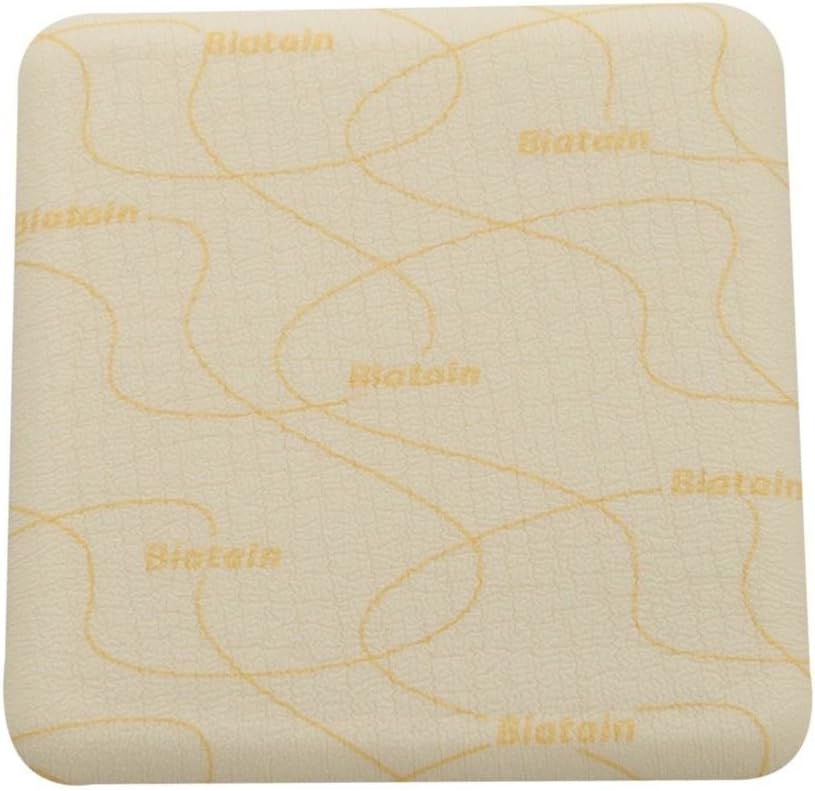 Coloplast Biatain Non-Adhesive Wound Dressing, Sterile, Flexible, 4 x 4 Inch 3410 (Box of 10)