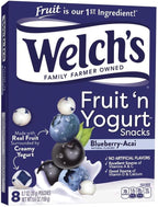 Welch's Blueberry-Acai Fruit 'n' Yogurt Snacks 5.6oz, one box