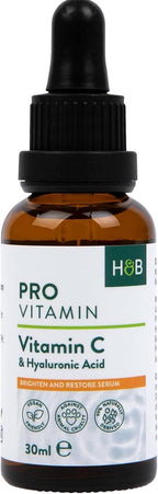 Holland and Barrett Vitamin C + Hyaluronic Acid Serum 30ml