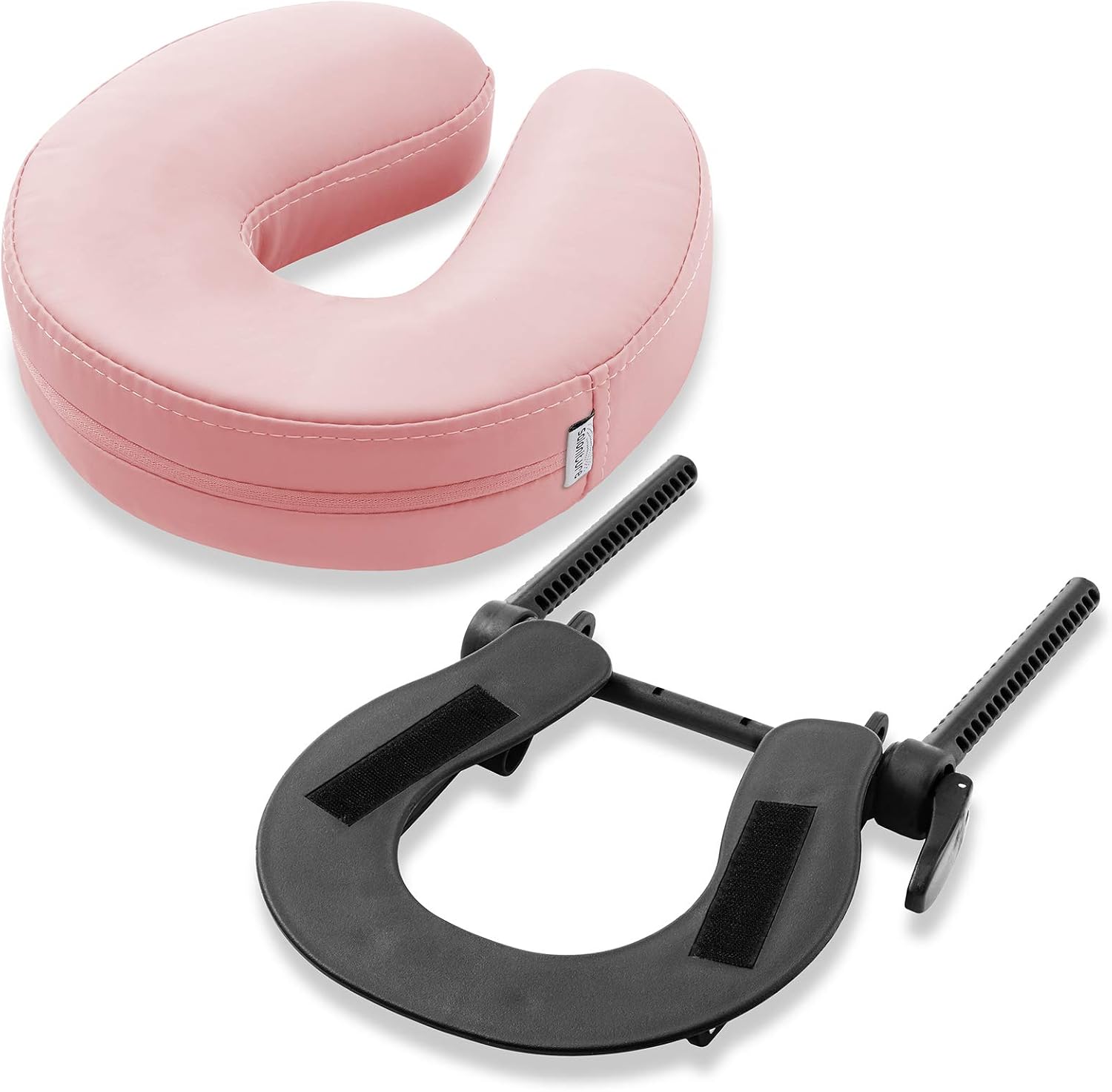 Saloniture Adjustable Massage Table Face Cradle and Pillow 3" Foam - Pink