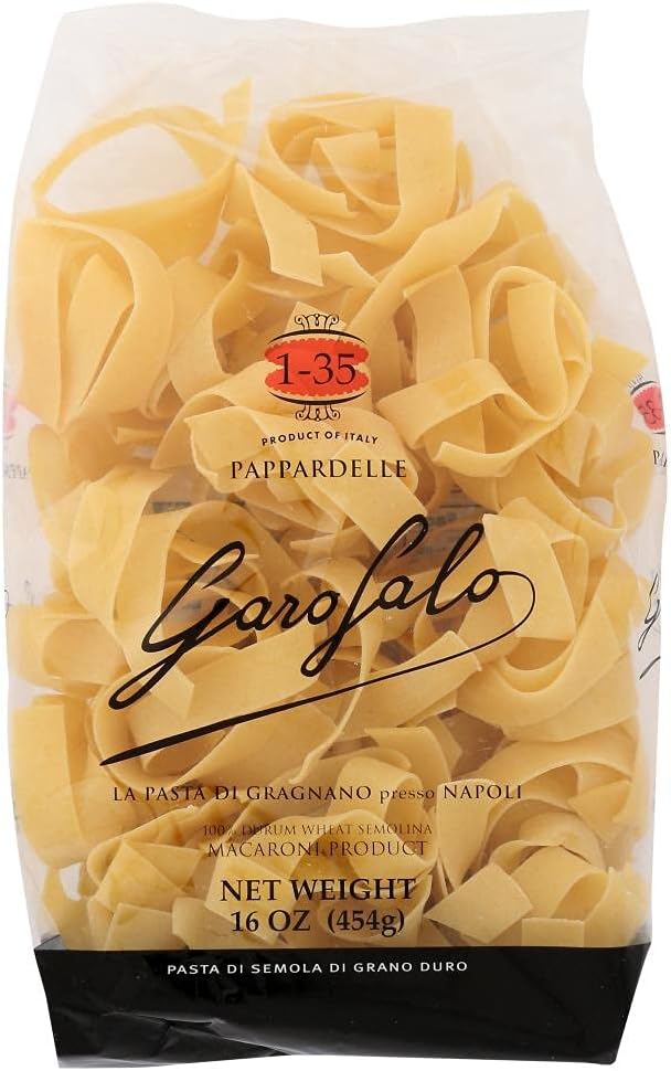 Garofalo No.1-35 Pappardelle Semolina Pasta, 16 oz