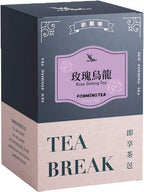 Fonming Tea- Rose Oolong Tea Bags – Individually Wrapped – Unsweetened, Light Floral Flavor – Hot or Cold Brew – Slimming & Refreshing Wellness Tea