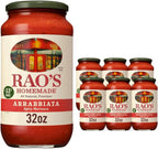 Rao's Homemade All Natural Arrabbiata Sauce, 32 Ounce (Pack of 6)