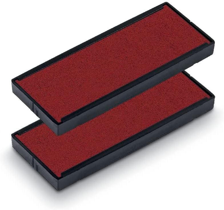 Trodat 6/4925 Red Replacement Ink Pads - 2 Pieces