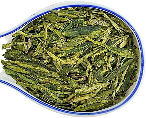 TIAN HU SHAN Special Grade Tea Chinese LongJing/Dragon Well Green Tea Loose Leaf 4oz (113g) Tin