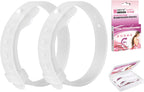 Morning Sickness Bands Anti Nausea Bands for Pregnant Wowen Pregnancy Bracelet Acupressure Nausea Relief for Car, Sea, Air Sickness-Transparent