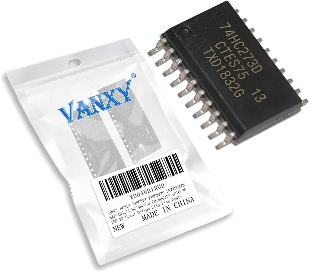 10PCS HC273 74HC273 74HC273D SN74HC273 NXP74HC273 MC74HC273 CD74HC273 SOIC-20 SOP-20 Octal D-Type Flip-Flop Positive-Edge Trigger Reset
