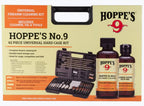 Hoppe's Deluxe Gun Cleaning Kit - 62 Piece Universal Cleaning Kit for Pistols, Rifles, & Shotguns, Includes Oil, Brushes, Rods and More