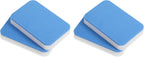 PATIKIL Table Tennis Rubber Care Sponge, 4 Pack Ping Pong Paddle Cleaning Sponge Racket Pat Cleaner, Blue White