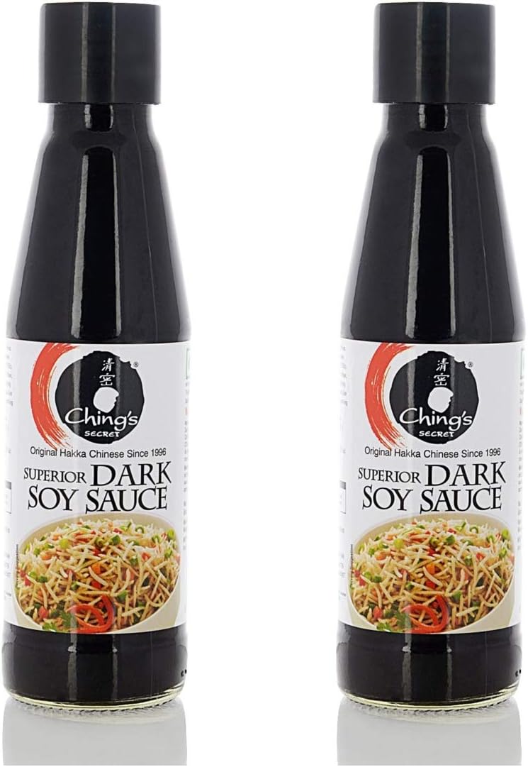 Chings Dark Soy Sauce 7 Oz (2 Pack)