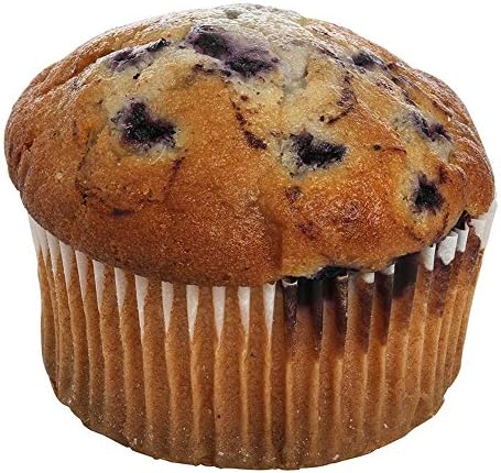 Otis Spunkmeyer Delicious Essentials Wild Blueberry Muffin, 4 Ounce -- 24 per case.