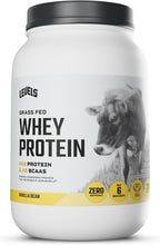 Levels Grass Fed Whey Protein Powder, No Artificials, 24G of Protein, Vanilla Bean, 2LB
