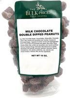 Milk Chocolate Double Dipped Peanuts, Bulk Size (1 lb. Resealable Zip Lock Stand Up Bag)