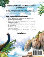 Enciclopedia de los Dinosaurios para Niños: Un libro totalmente ilustrado para descubrir los animales de los periodos Triásico, Jurásico y Cretácico. (Spanish Edition)