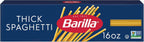 Barilla Thick Spaghetti Pasta, 16 oz. Box - Non-GMO, Made with Durum Wheat Semolina - Kosher Certified