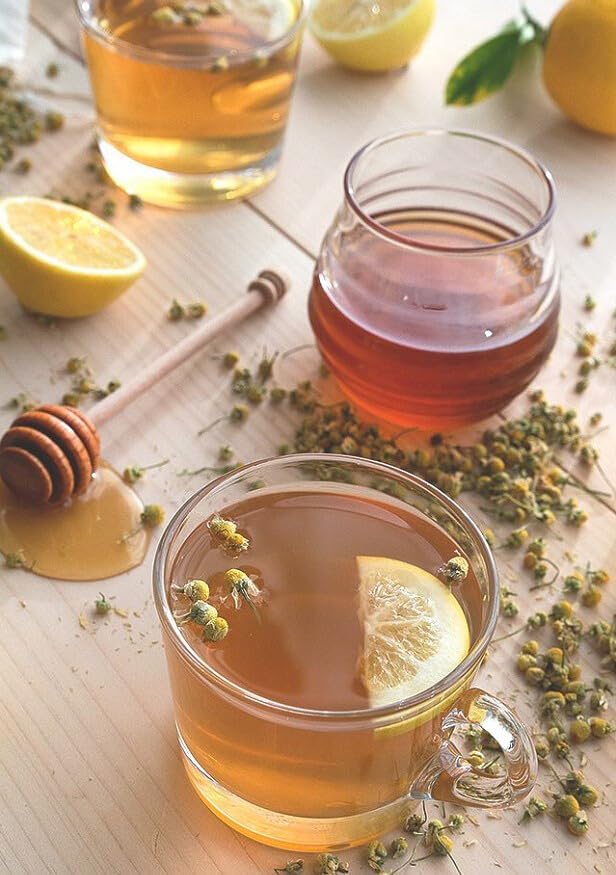 Organic Chamomile Flowers - 8 ounces - 100% Organic - Herbal Tea - Flor de Manzanilla - EarthWise Aromatics