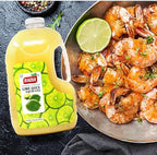 Badia Lime Juice 128 fl oz – Tangy Citrus Flavor from Real Limes, for Cooking, Cocktails, Dressings, Marinades & Beverages