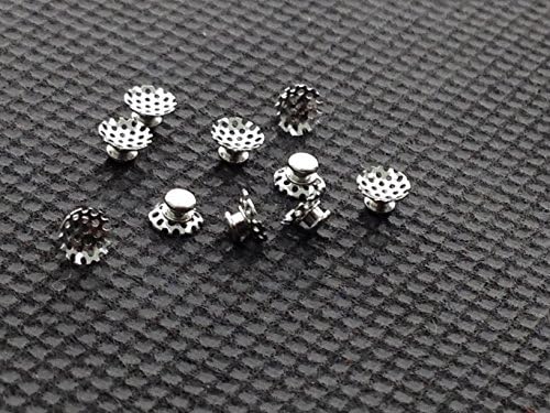 30 Pcs New Dental Lingual Buttons Hollow Base Orthodontic Materials