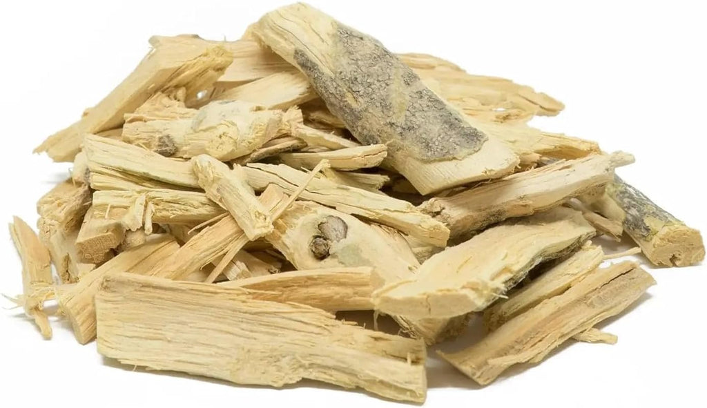 NY Spice Shop Quassia Wood Chips - 1 Pound Cut & Sifted Quassia Bark - Bitterwood - Raw Dried Herbal Wood for Infusions Extracts and Traditional Uses