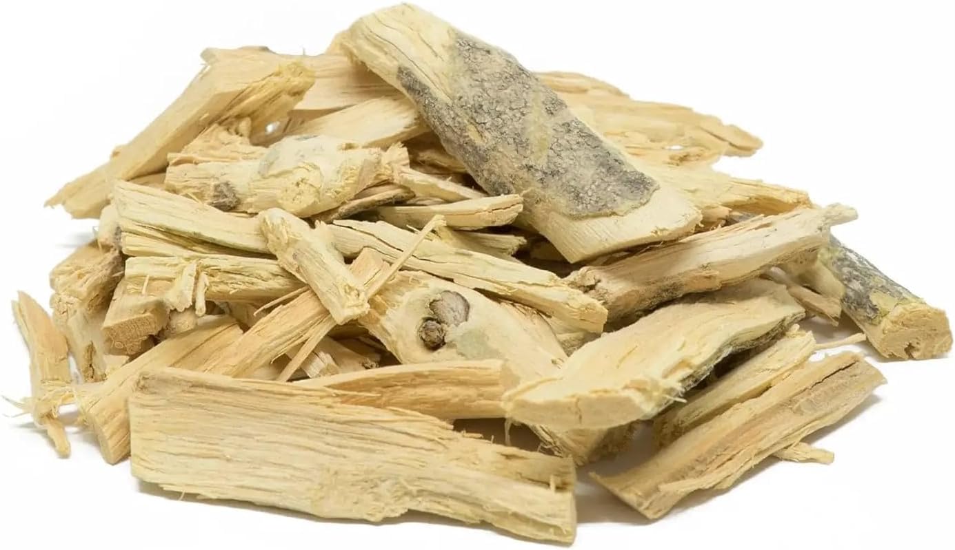 NY Spice Shop Quassia Wood Chips - 1 Pound Cut & Sifted Quassia Bark - Bitterwood - Raw Dried Herbal Wood for Infusions Extracts and Traditional Uses