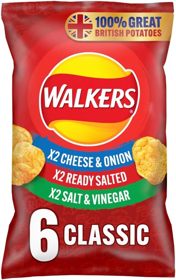Walkers Crisp Classic Variety, 150 g