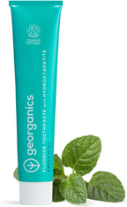 Georganics Toothpaste - 75ml (2.54 Fl Oz) - for Fresh Breath - Mint Flavor - Gentle Daily Care - Recyclable Aluminum Tube – Made in The UK
