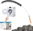 Dryer Lint Brush Vent Cleaner Lint Trap Cleaning Tool Dryer Vent Brush Long Flexible with Wood Handle 27.95Inches Medium Size for Dryer Vent Cleaning DIY Enthusiasts Homeowners (1, PCS)