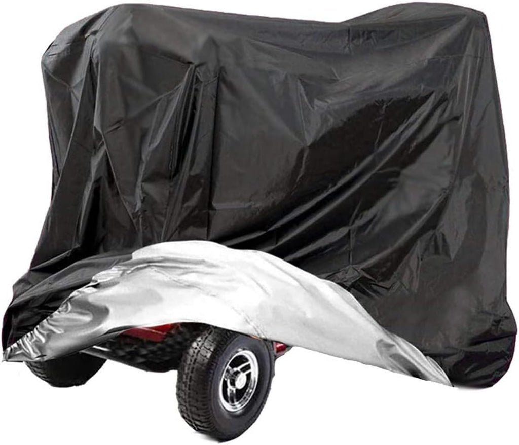 ConPus Mobility Scooter Storage Cover, Wheelchair Cover Waterproof for Travel Lightweight Electric Chair Cover Rain Protector from Dust Dirt Snow Rain Sun Rays