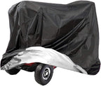 ConPus Mobility Scooter Storage Cover, Wheelchair Cover Waterproof for Travel Lightweight Electric Chair Cover Rain Protector from Dust Dirt Snow Rain Sun Rays