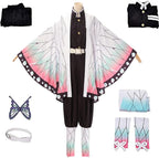 Anime Womens Cosplay Costumes Kochou Suit Full Set Halloween Party Outfit