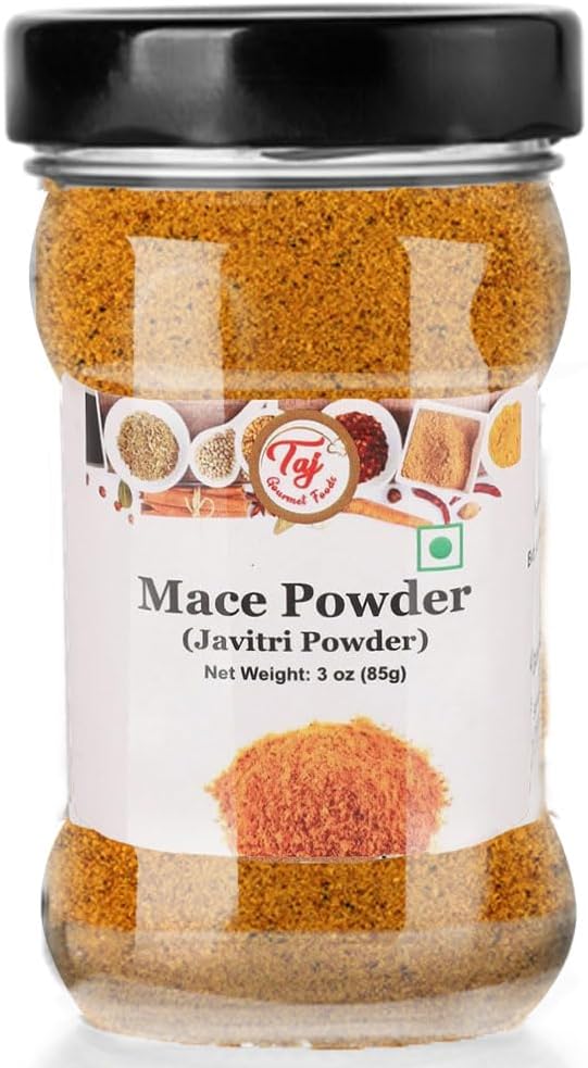 TAJ Mace Powder (Javathri Ground), 3-Ounce (85g)