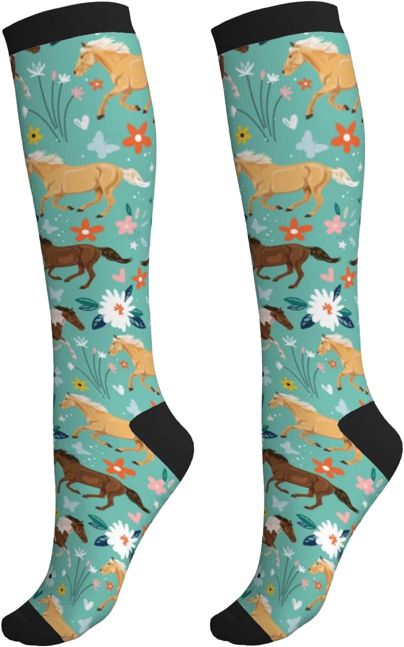 Compression Socks For Women & Men 15-20 Mmhg, Best For Running, Nursing, Hiking, Flight&Travel
