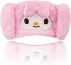 Kawaii Anime Plush Sleep Eye Mask, Cute Cartoon Animal Blackout Sleeping Eye Cover for Girls Women Kids (Melo)
