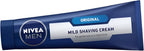 NIVEA Men Protect & Care Shaving Cream 100 ml – Moisturizing Men’s Shave Cream with Aloe Vera and Pro‑Vitamin B5 for Smooth Razor Glide, Comfortable Close Shave, Reduces Irritation