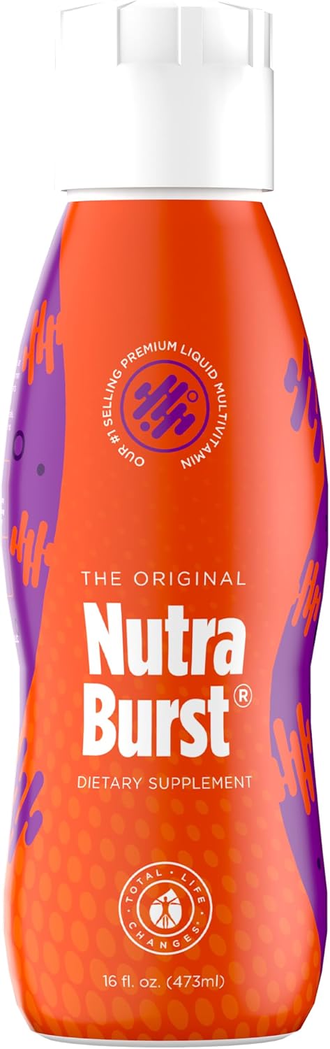 NutraBurst - Liquid Multivitamin, Daily Nutritional Support, Packed with Essential Vitamins and Minerals, 16 fl. oz