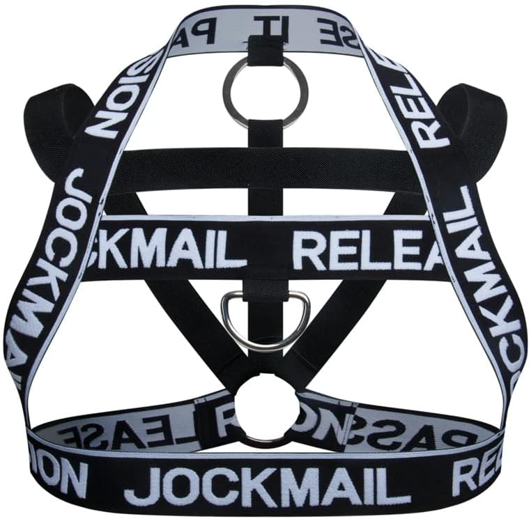 JOCKMAIL Mens Fitness Harness Shoulder Strap Mens Fitness Body Chest Half Harness Athletic Shoulder Strap Harness